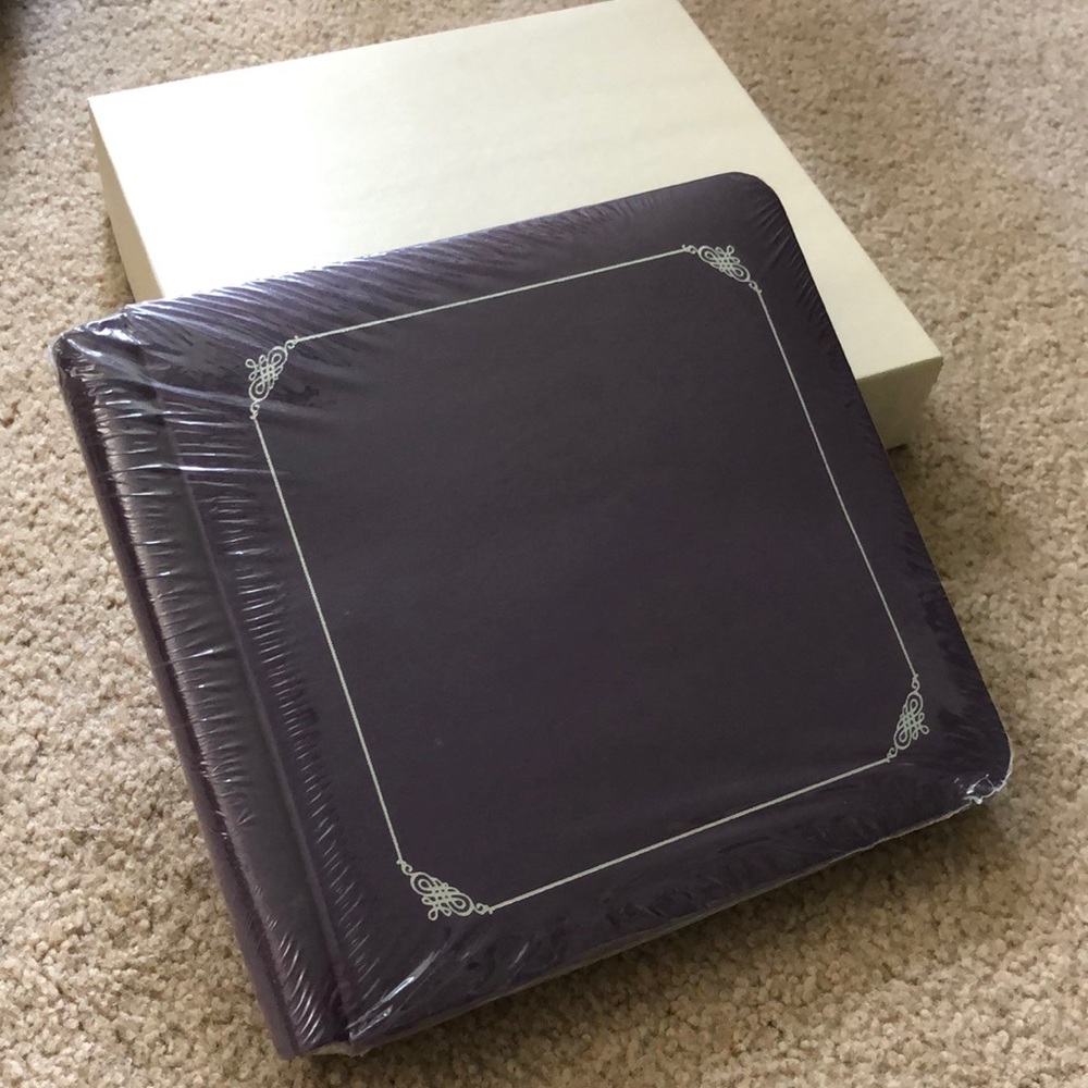 Creative memories scrap book with giftbox